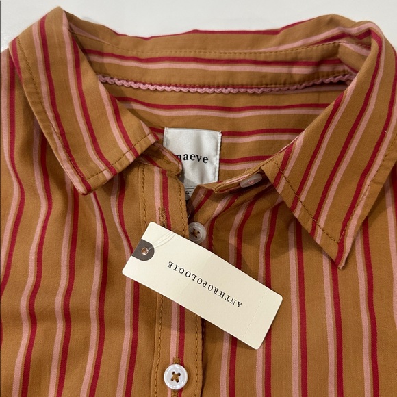 Anthropologie The Bennet Buttondown Shirt by Maeve Size L - Picture 13 of 15